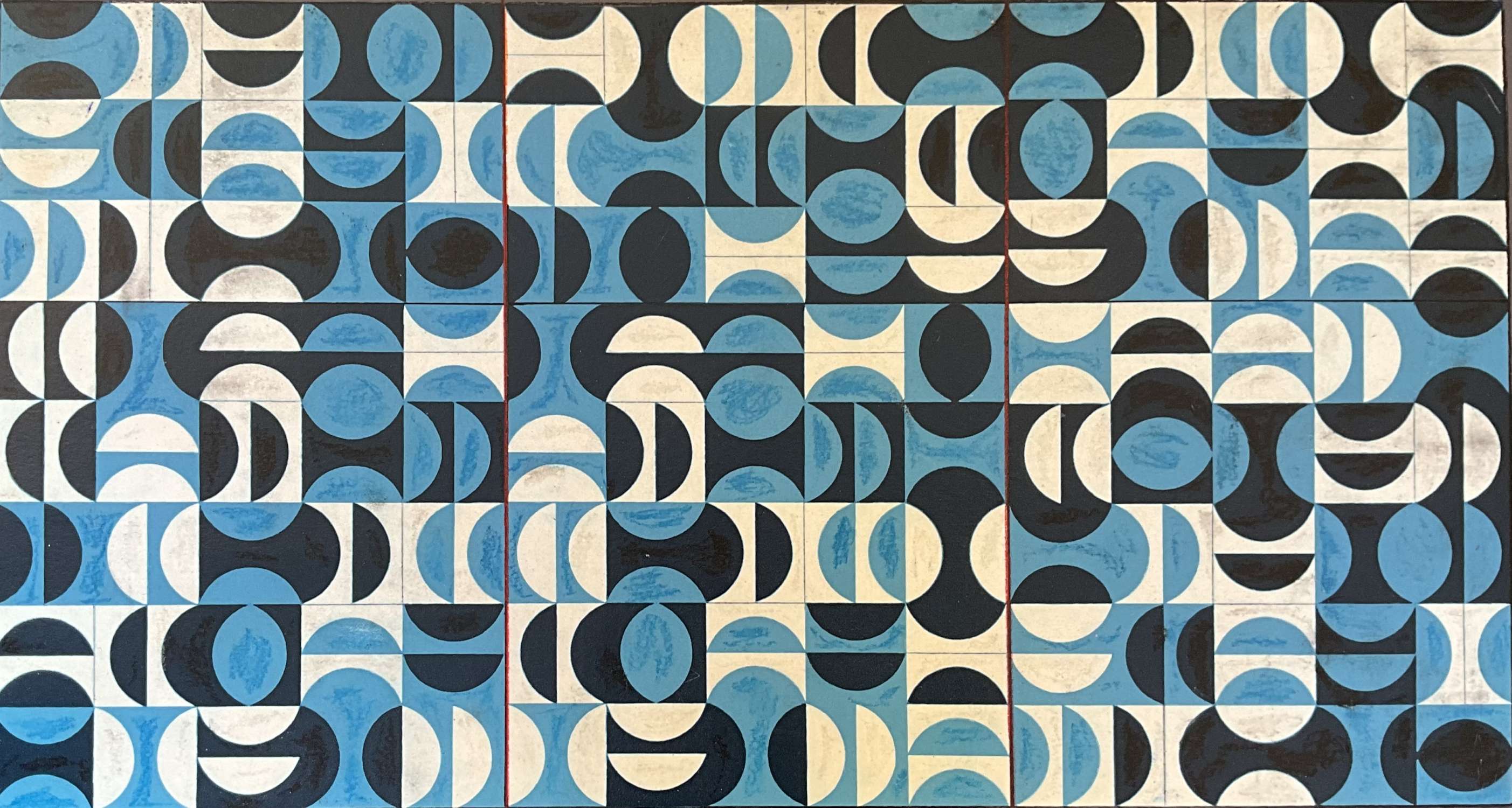 Segmentation Triptych Muasdale - Peter  McClure