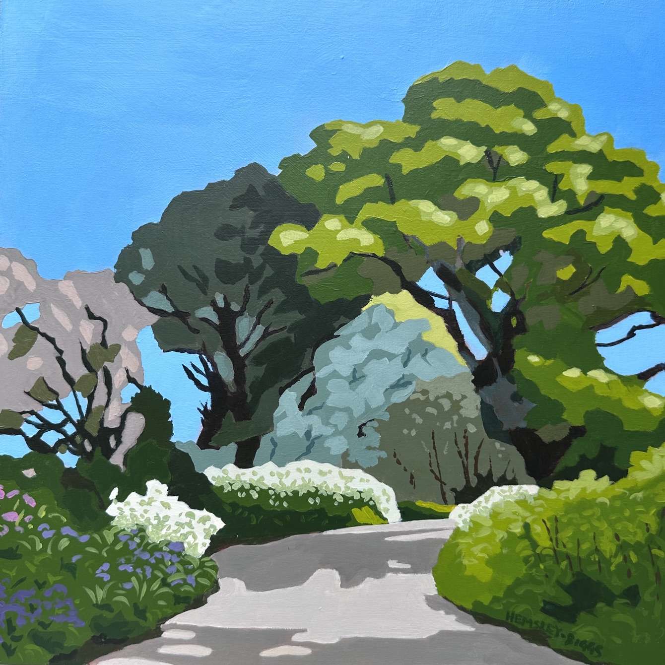 Tregarne Lane - Karen Hemsley-Biggs