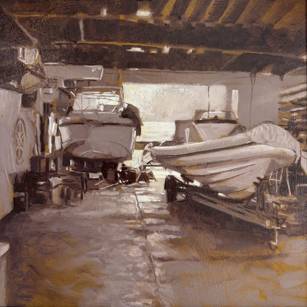 Boatyard Evening - Greg Ramsden