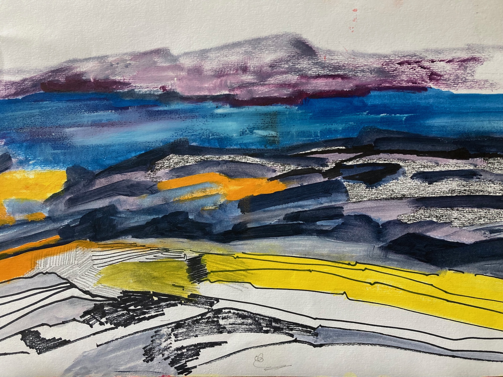 Ikaria looking across to Samos - Max Aiken