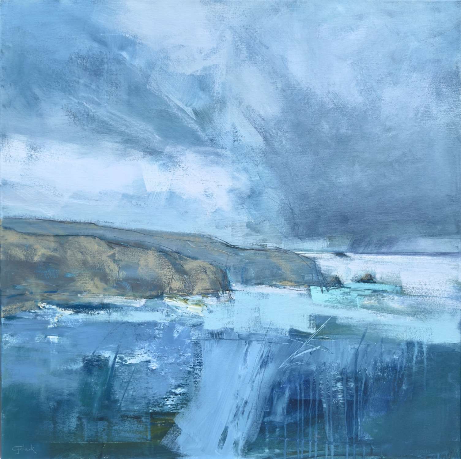 Soft Squall from the Coastal Path - Camilla Clark