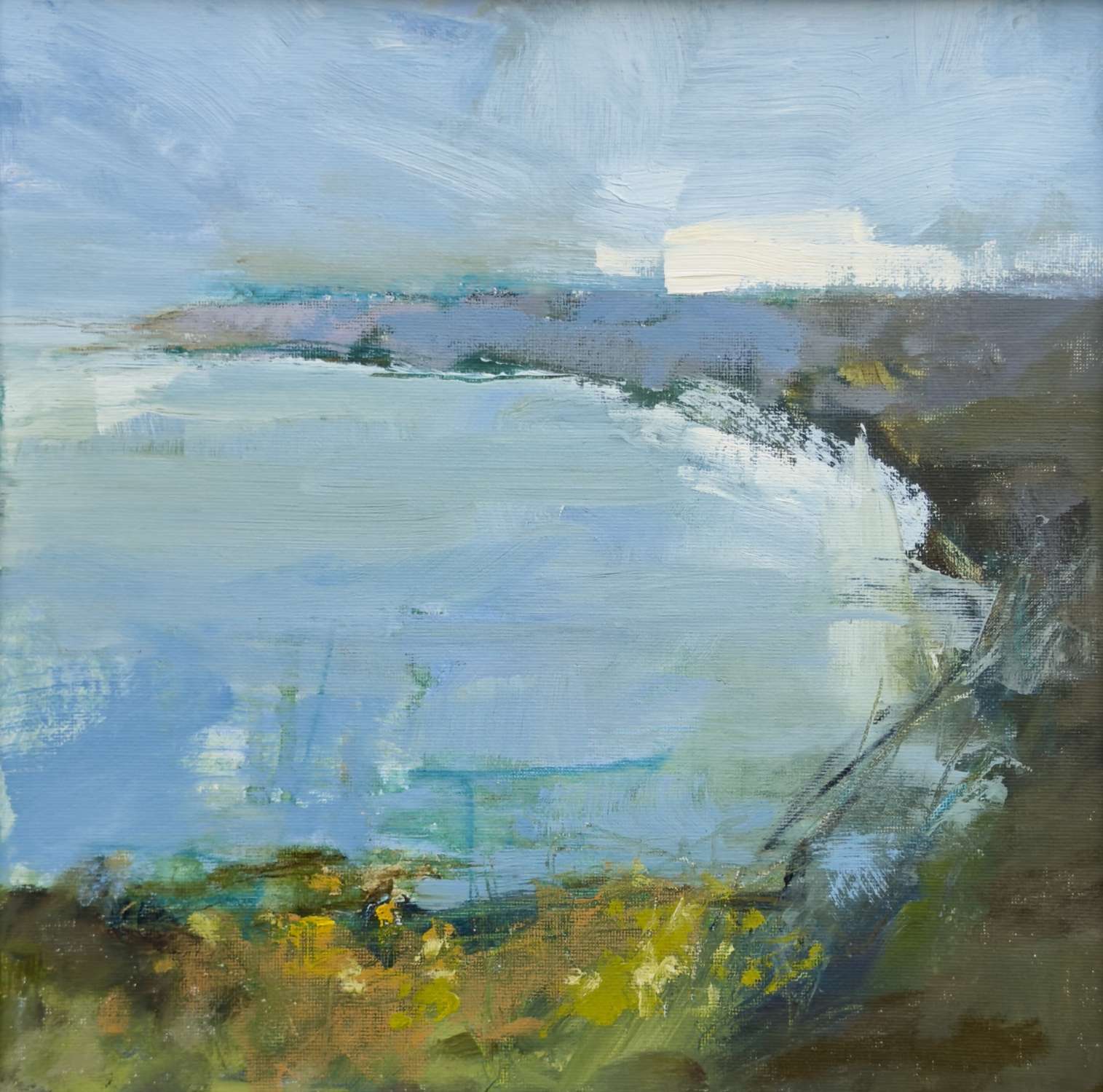 The Bay in Passing Light - Camilla Clark