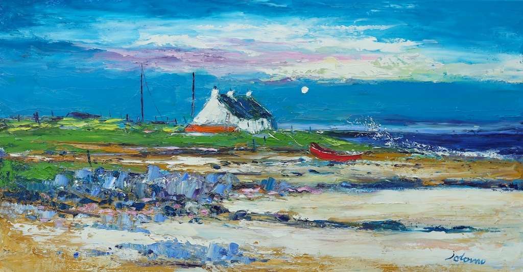 The Red Boat Isle of Tiree