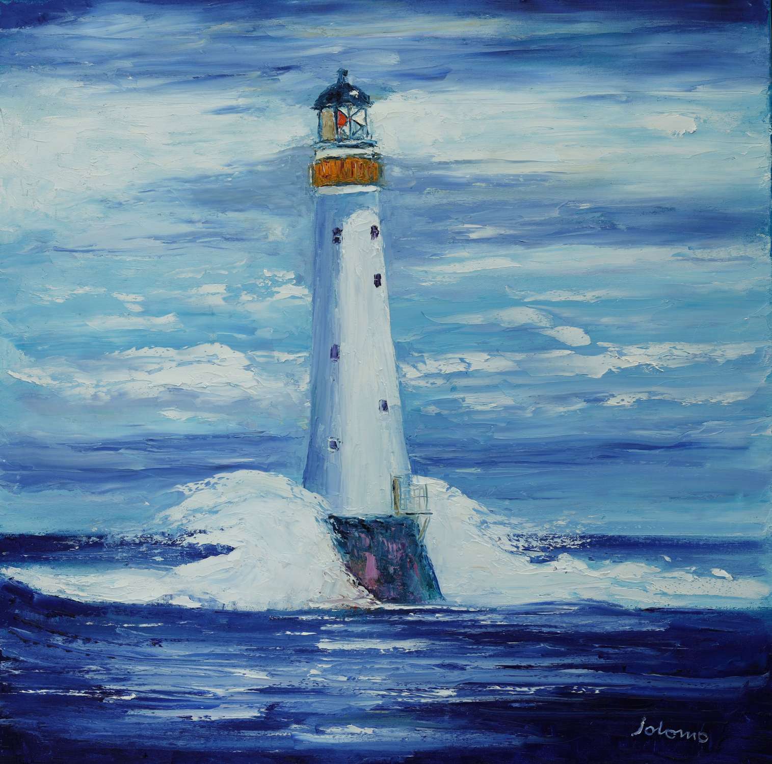 A Good Swell on the Bell Rock Angus