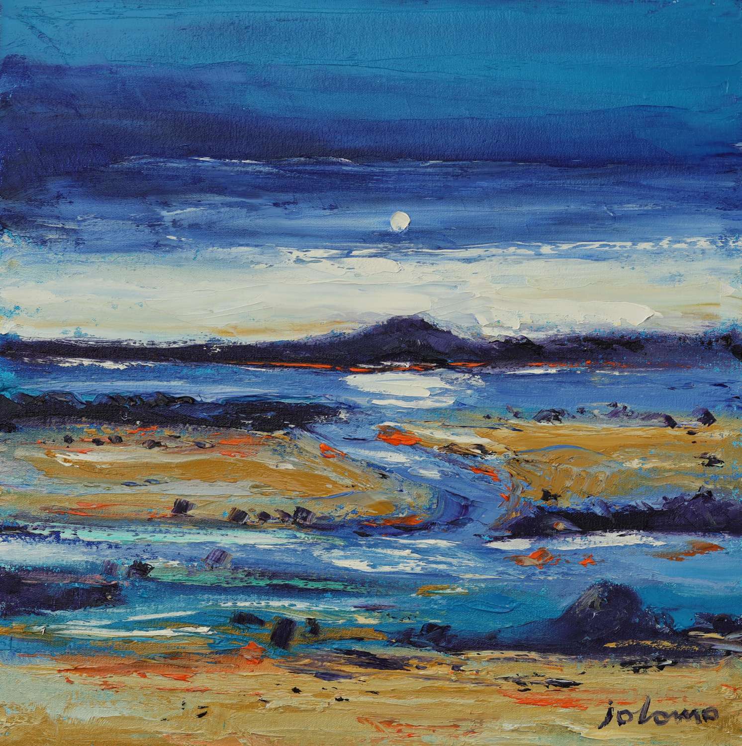 Moonrise on the East Neuk