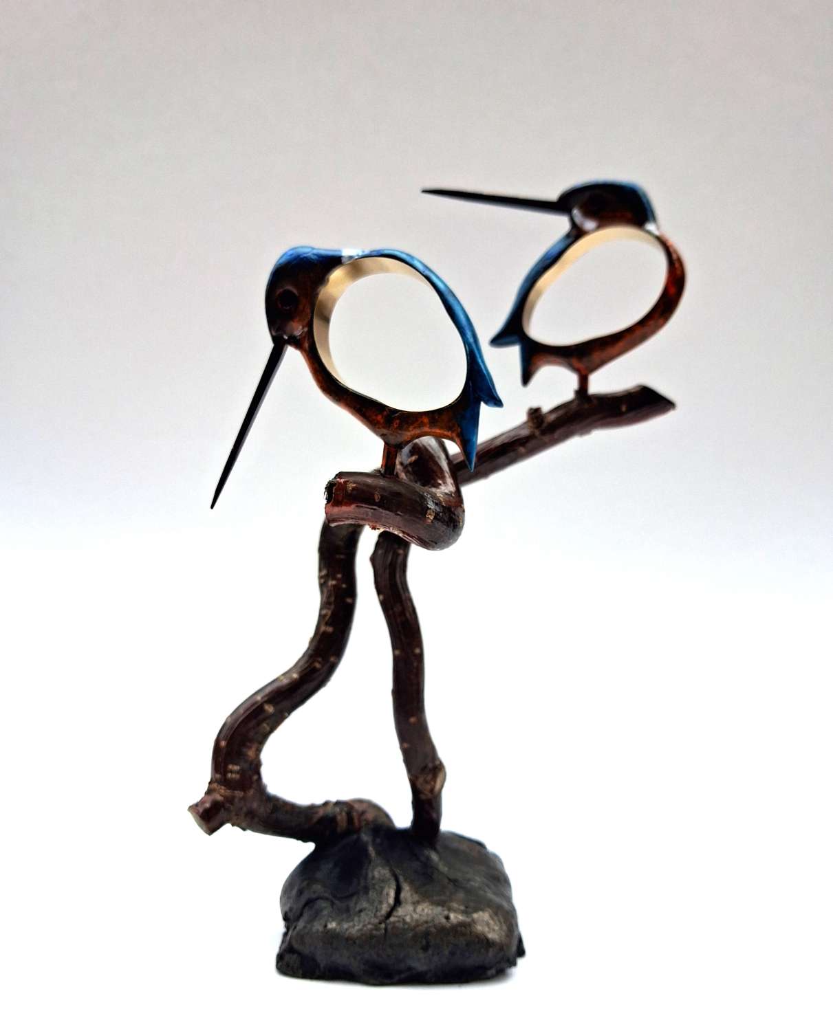 Illuminated Kingfisher Pair (RF241)