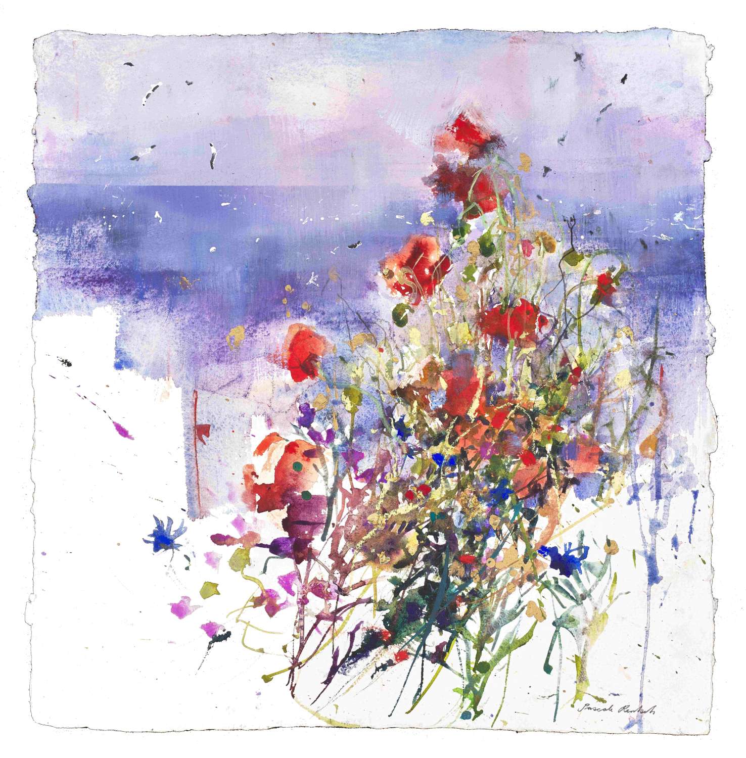 Poppies by the Sea