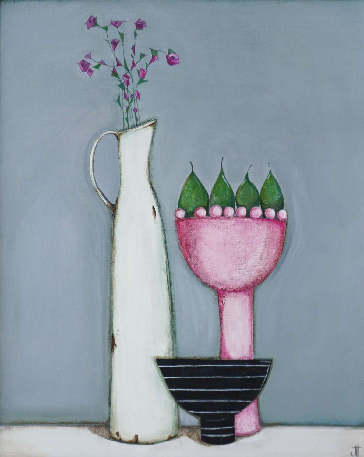 Still Life with Four Pears