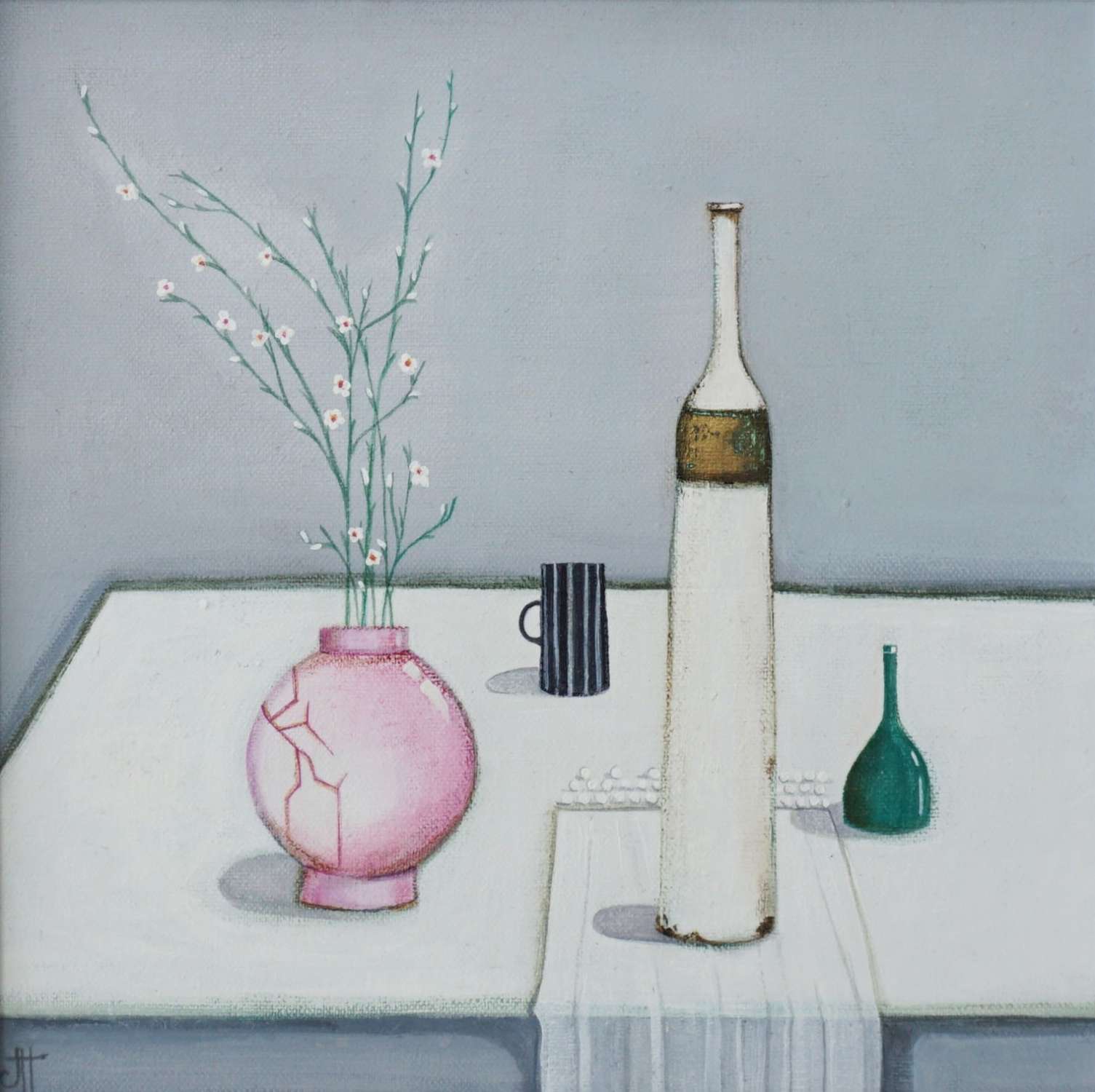 A Simple Still Life (Kintsugi Vase)