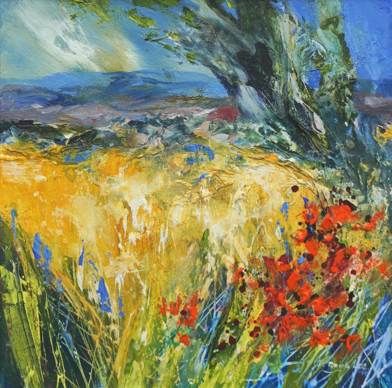 Toward the Moorfoots, Summer