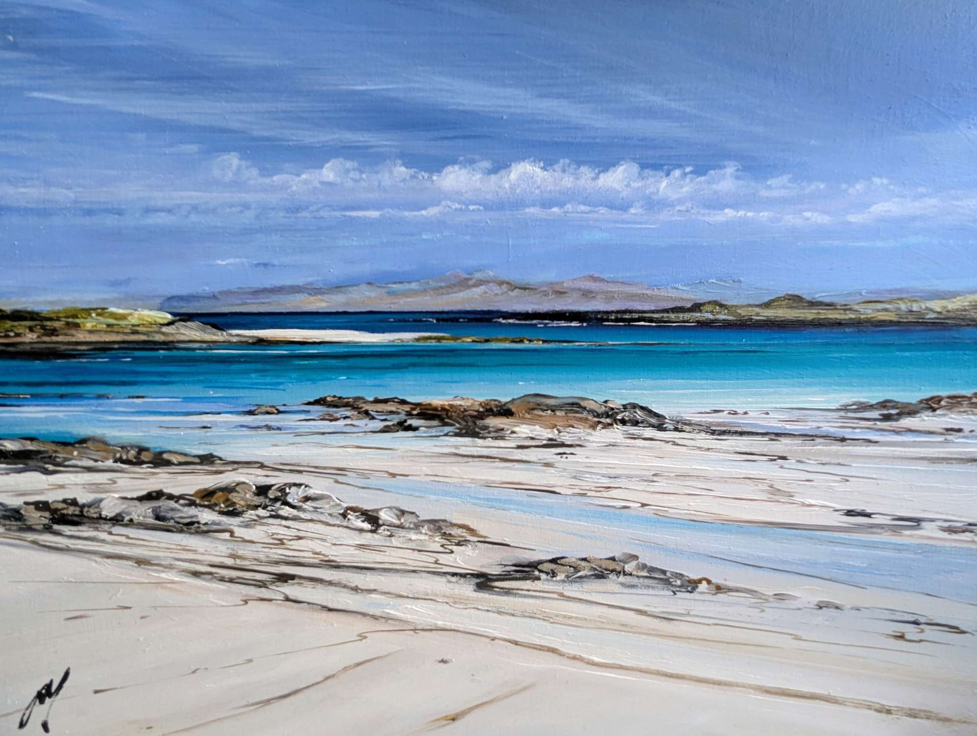 Summer Sky North End Beach Iona