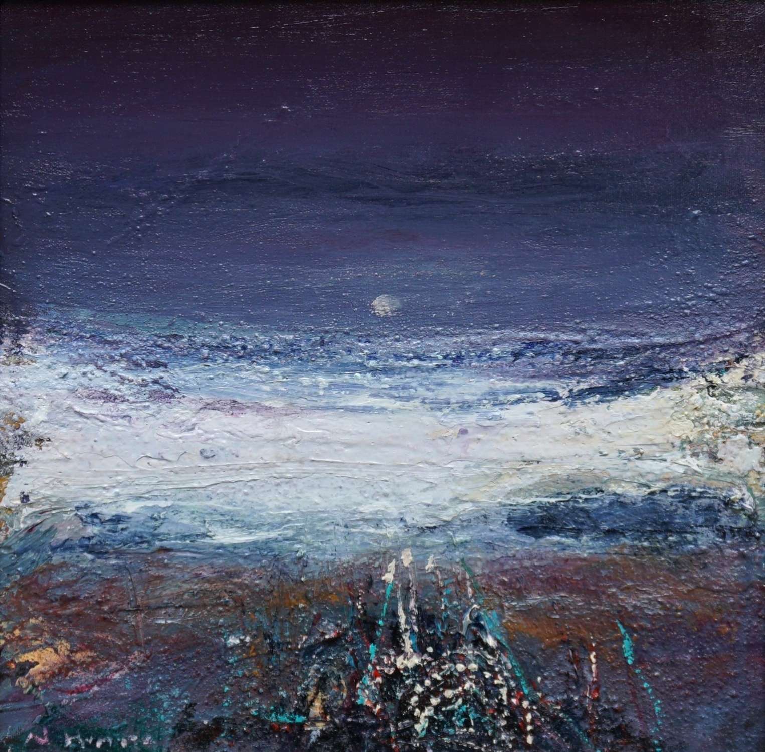 East Coast Rising Moon
