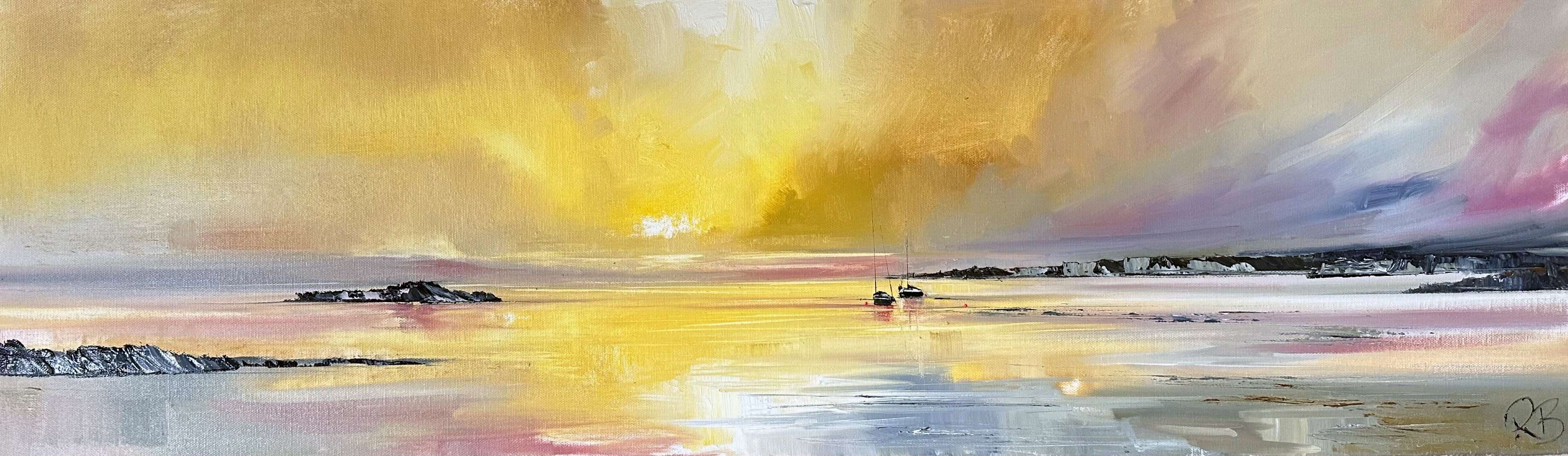Cascading Golden Light