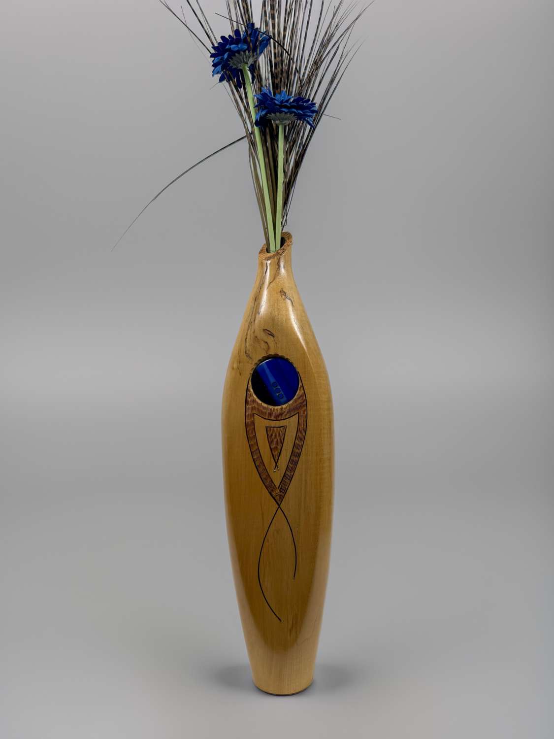 Sleeper Vase Spalted Sycamore (SI429)